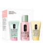 Clinique Skin School 3 Pieces Set For Combination Oily Skin