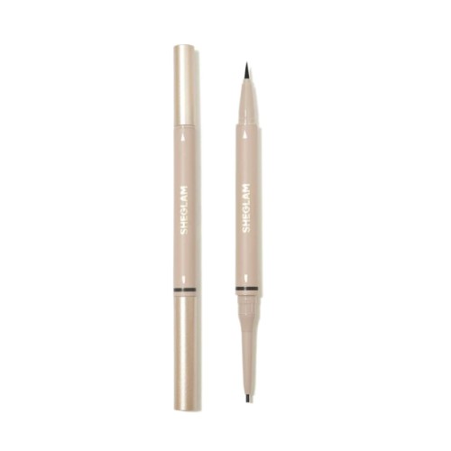 SHEGLAM Brows On Demand 2 In 1 Brow Pencil Chocolate