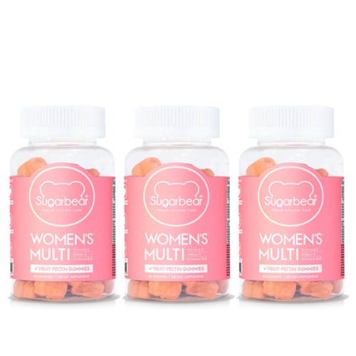 Sugar Bear Women's Multi Vitamin Gummy 3 Pack