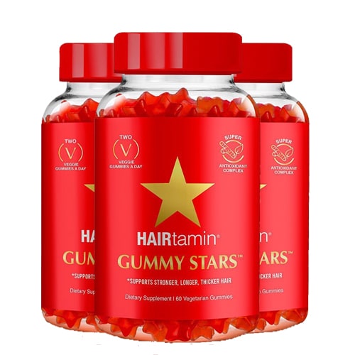 Hairtamin Gummy Stars 3 Pack